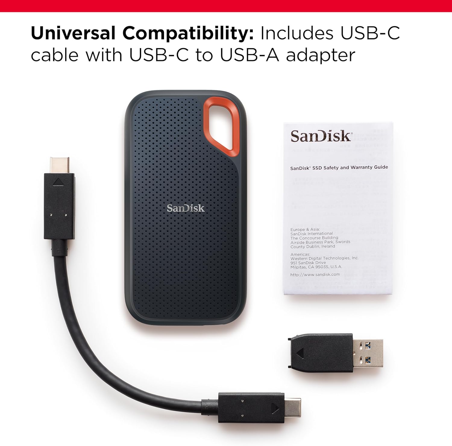  SanDisk 2TB Extreme Portable SSD